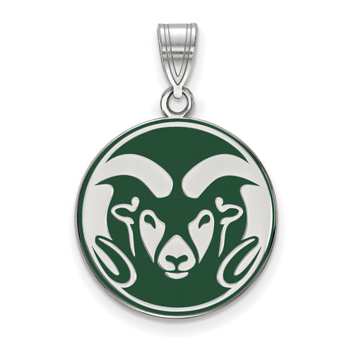 SS Colorado State University Enameled Large Pendant