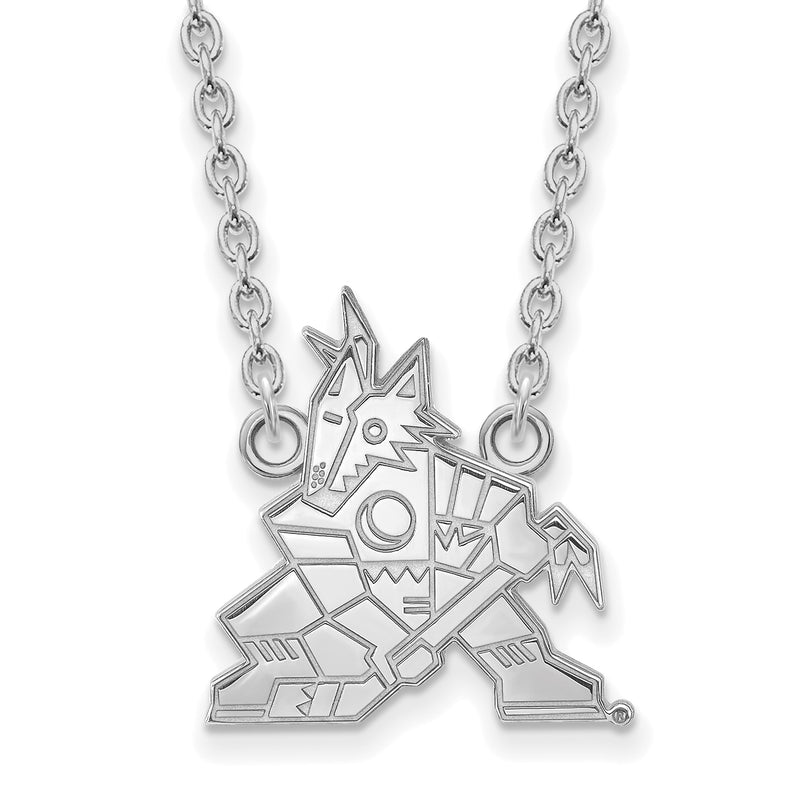 SS NHL Arizona Coyotes Large Pendant w/Necklace