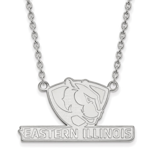 SS Eastern Illinois University Large Pendant w/Necklace
