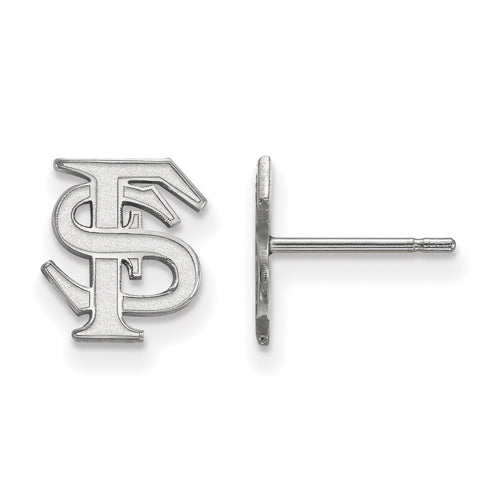 14kw Florida State University XS Post FS Earrings