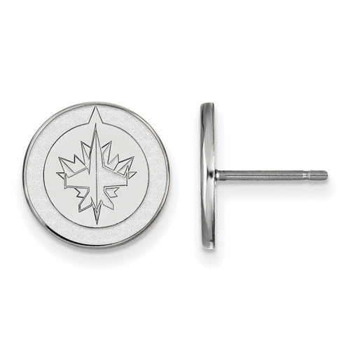 SS NHL Winnipeg Jets Small Post Earrings