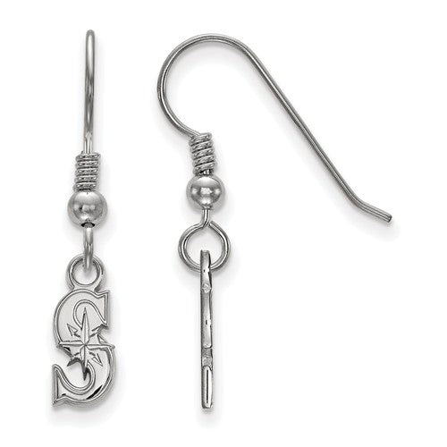 SS MLB  Seattle Mariners XS Dangle Earrings