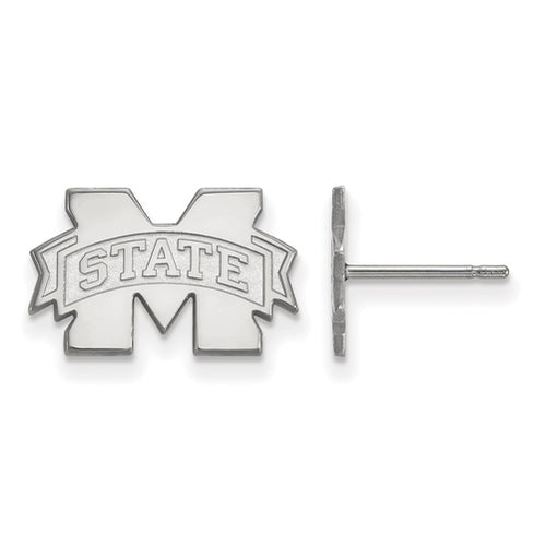 SS Mississippi State University XS Post M w/ STATE Earrings