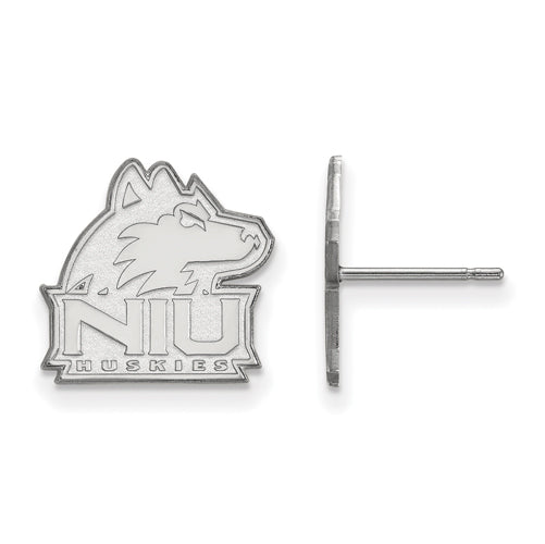 SS Northern Illinois U Small N-I-U Huskies Post Earrings