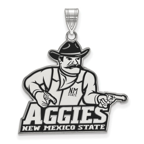 SS New Mexico State University XL Enamel Aggies Pendant