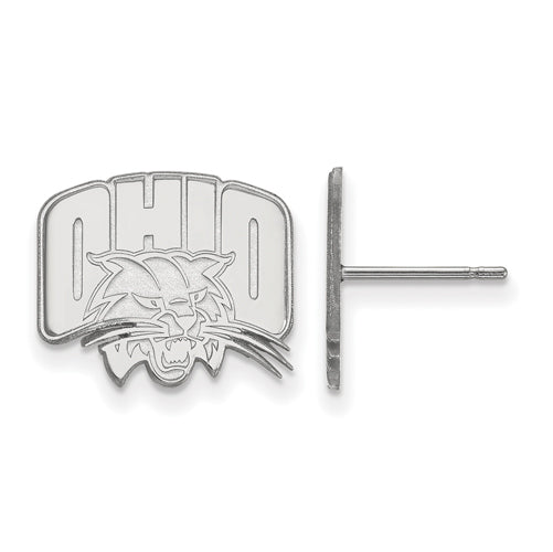 SS Ohio University Small Logo Post Earrings