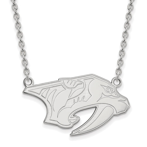 14kw NHL Nashville Predators Large Pendant w/Necklace
