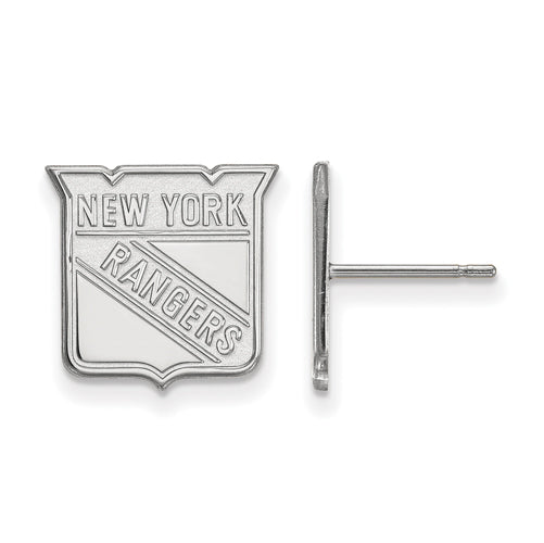 SS NHL New York Rangers Small Post Earrings