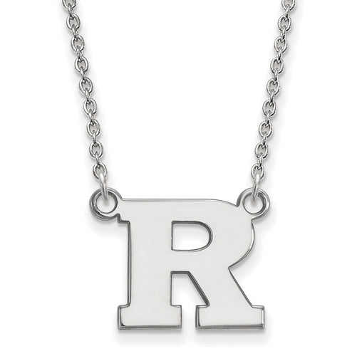 SS Rutgers Small Pendant w/Necklace