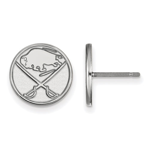 14kw NHL Buffalo Sabres Small Post Earrings