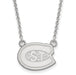14kw St. Cloud State Small Logo Pendant w/Necklace