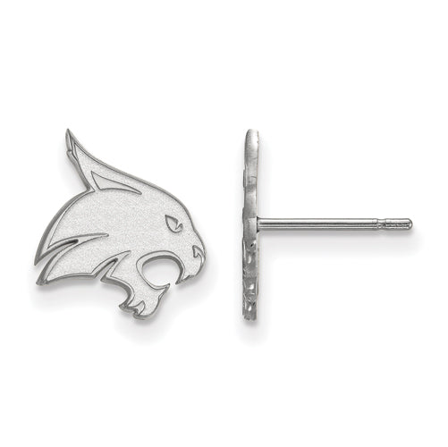 SS Texas State University Small Bobcat Post Earrings
