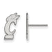 SS University of Cincinnati Small Bearcats Logo Post Earrings
