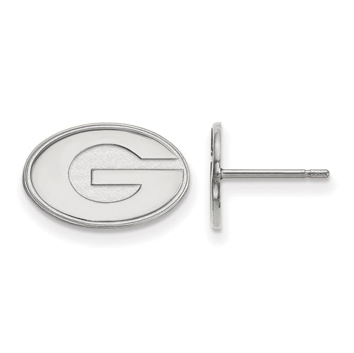 14kw University of Georgia XS Post Earrings