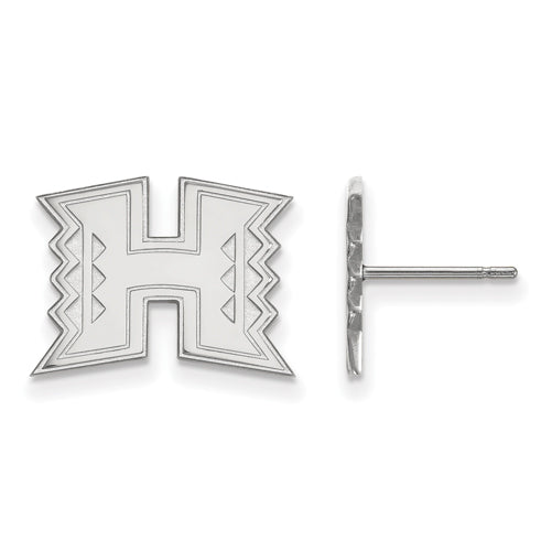 14kw The University of Hawaii Small Post Earrings