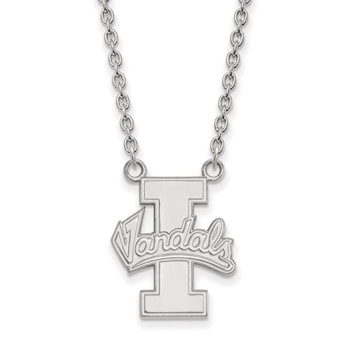 14kw University of Idaho Large Vandals Pendant w/Necklace