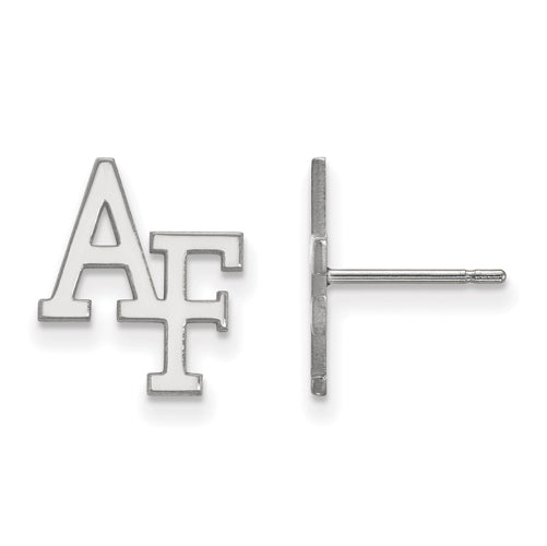 14kw US Air Force Academy Small Post Earrings