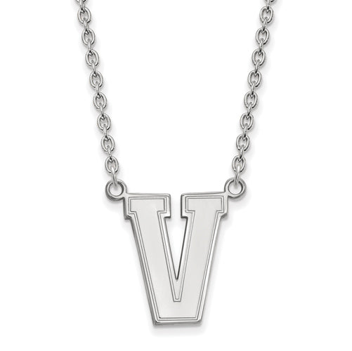 14kw Vanderbilt University Large V Pendant w/Necklace