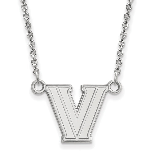10kw Villanova University Small Pendant w/Necklace
