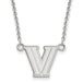 10kw Villanova University Small Pendant w/Necklace