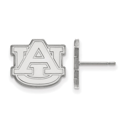 14kw AU Auburn University Small Post Earrings