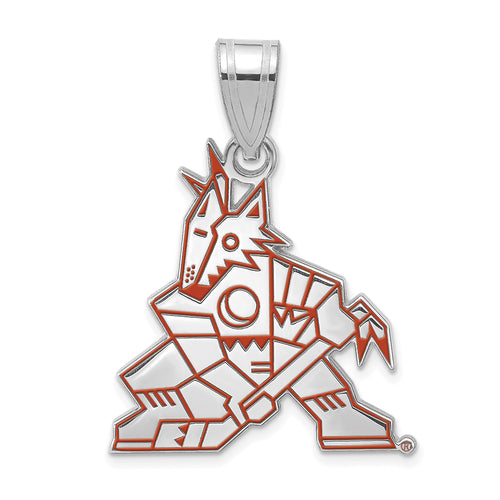 SS NHL Arizona Coyotes Large Enamel Pendant