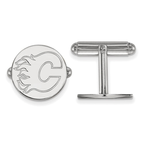 SS NHL Calgary Flames Cuff Links