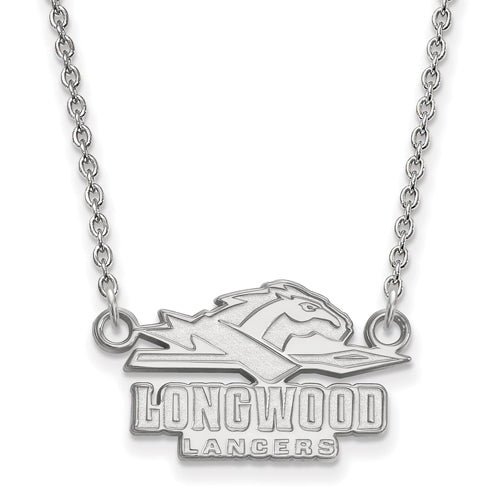 SS Longwood University Small Lancers Pendant w/Necklace