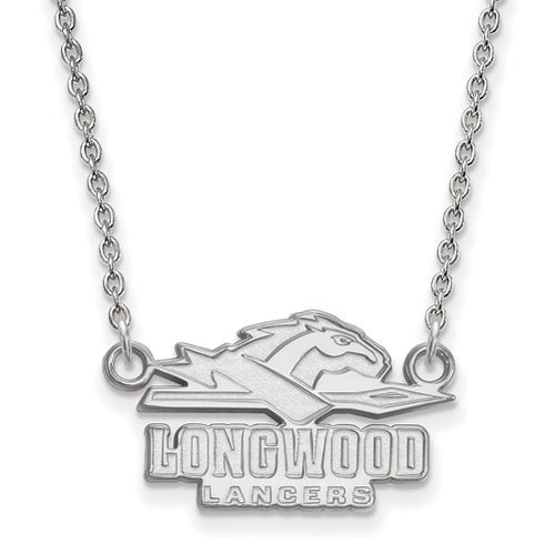 SS Longwood University Small Lancers Pendant w/Necklace