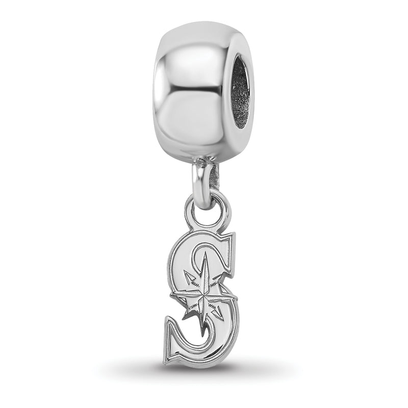  SS MLB Seattle Mariners Letter S Extra Small Dangle Bead