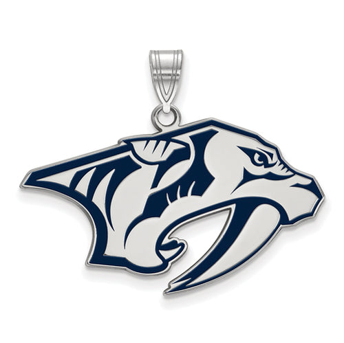 SS NHL Nashville Predators Large Enamel Pendant