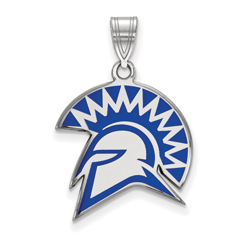 SS San Jose State Univ Large Enamel Pendant
