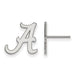 14kw University of Alabama Small A Post Earrings