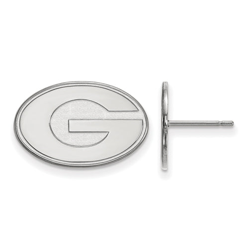 14kw University of Georgia Small Post Earrings