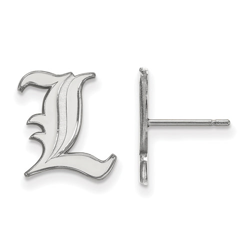 14kw University of Louisville Small Post Earrings