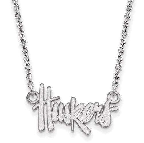 10kw University of Nebraska Small Huskers Necklace