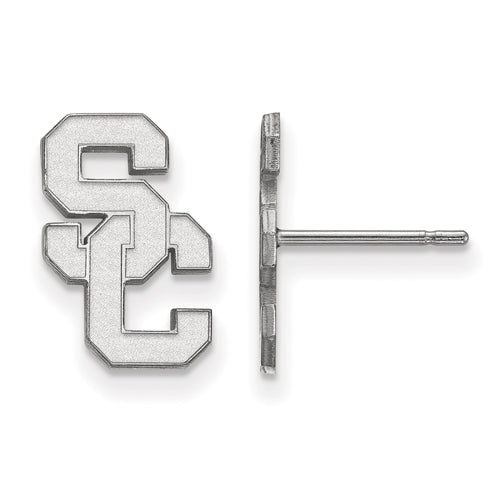 14kw Univ of Southern California Small Post Earring