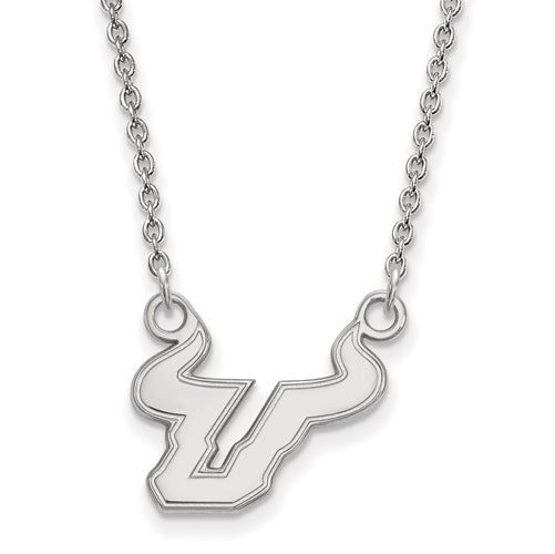 14kw University of South Florida Small Pendant w/Necklace