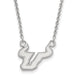 14kw University of South Florida Small Pendant w/Necklace