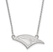 10kw The U of Tenn at Chattanooga Sm Mocs Pendant w/Necklace