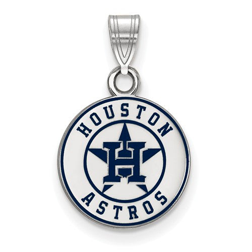 SS MLB  Houston Astros Small Enamel Alternate Logo Pendant