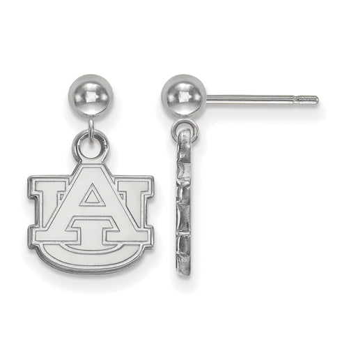 14kw AU Auburn University Earrings Dangle Ball