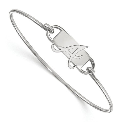 SS MLB  Atlanta Braves Small Ctr Wire Bangle-7