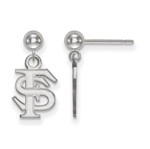 SS Florida State University Earrings Dangle Ball