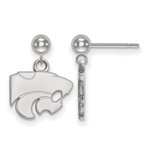 SS Kansas State University Earrings Dangle Ball