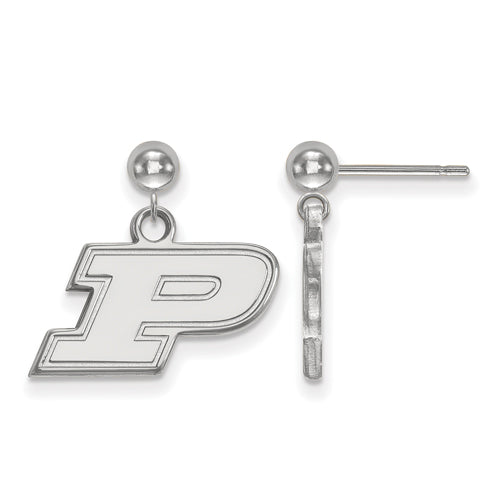 14kw Purdue Dangle Earrings
