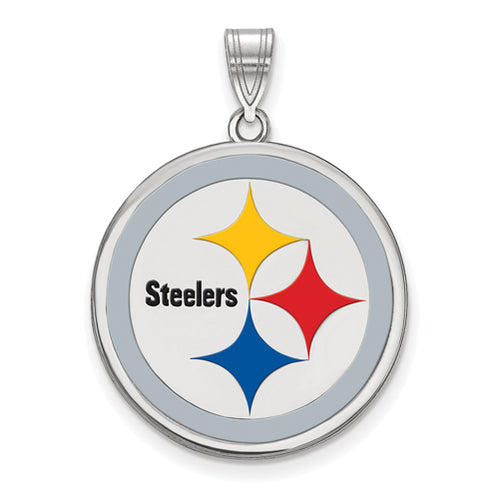 SS Pittsburgh Steelers Large Enamel Pendant