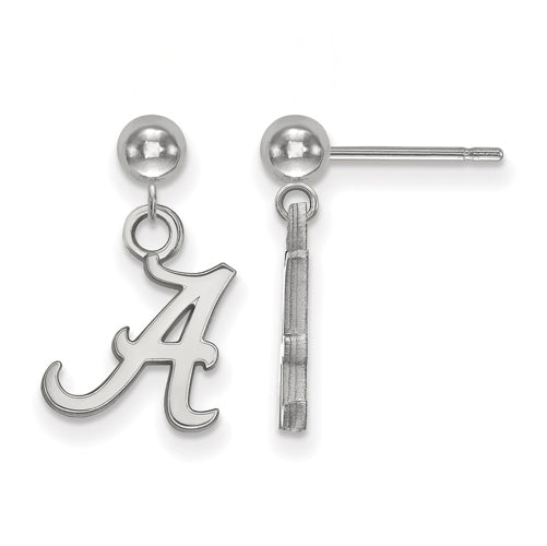 14kw University of Alabama Earrings Dangle Ball