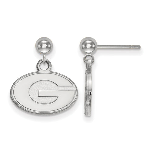 SS University of Georgia Earrings Dangle Ball