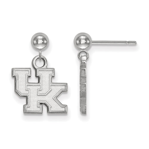 14kw University of Kentucky Earrings Dangle Ball